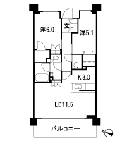 Floor: 2LDK + WIC, the occupied area: 58.57 sq m, Price: TBD