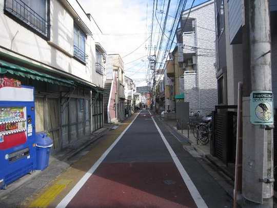 Local land photo. Local front road ・ 2013 December shooting