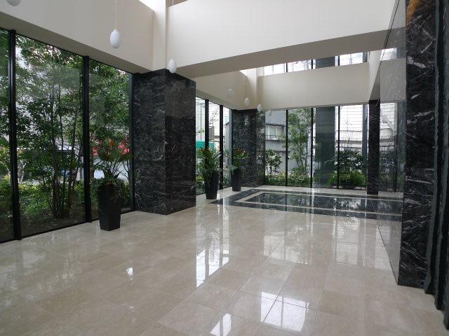 lobby. Entrance inside is like a luxury hotel.