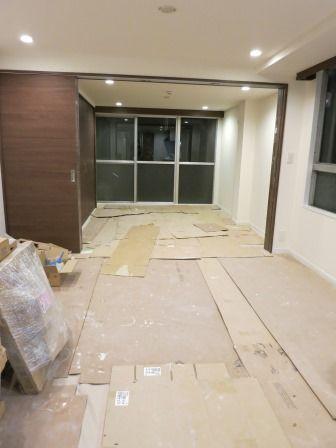 Living. ~ 12 / 23 is a state in the interior construction work ~