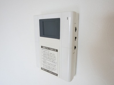 Security. Intercom with TV monitor