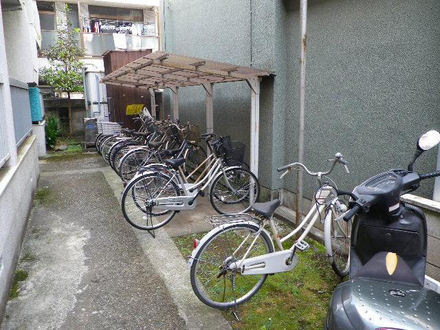 lobby. Bicycle-parking space