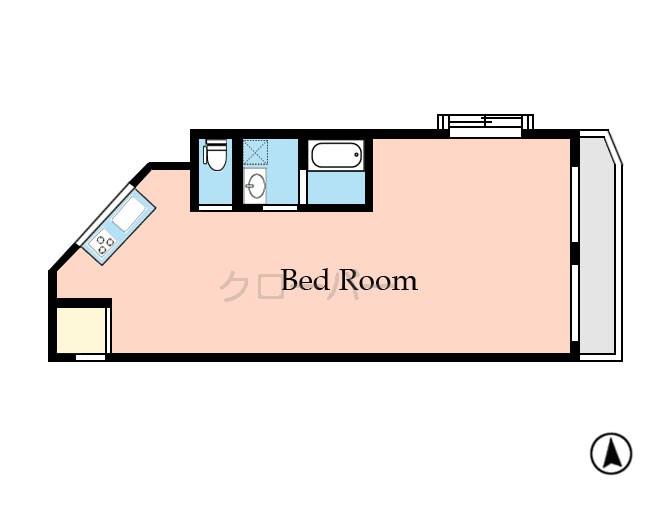 Floor plan. Price 22,800,000 yen, Occupied area 45.95 sq m , Balcony area 5.96 sq m