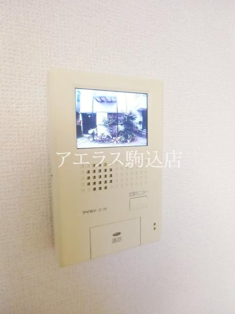 Security. TV monitor interphone