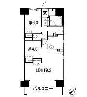Floor: 2LDK + SIC, the occupied area: 67.43 sq m