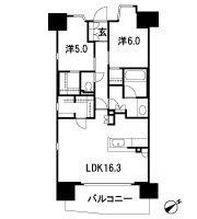 Floor: 2LDK + 2WIC + FS, the occupied area: 66.73 sq m