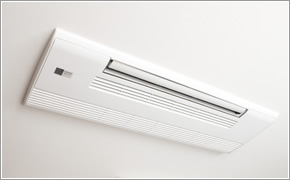 Other.  [Ceiling, cassette-type air conditioner] A cassette type air conditioner that was built-in the body to the ceiling in the living-dining, All houses standard equipped with a wall-mounted type air conditioning in the master bedroom.