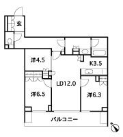 Floor: 3LDK, occupied area: 78.76 sq m, Price: 53,800,000 yen, now on sale