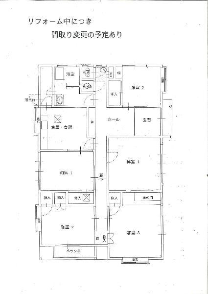 Floor plan. 18.4 million yen, 5DK, Land area 290.65 sq m , Building area 117.22 sq m
