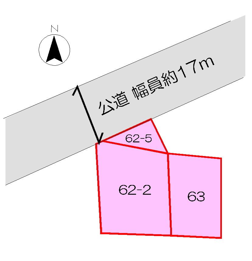 Compartment figure. Land price 11.5 million yen, Land area 424.76 sq m