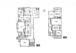 Floor plan. 30,600,000 yen, 10DK, Land area 473 sq m , Building area 298.5 sq m