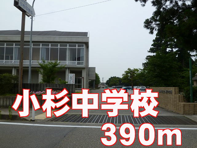 Junior high school. Kosugi 390m until junior high school (junior high school)