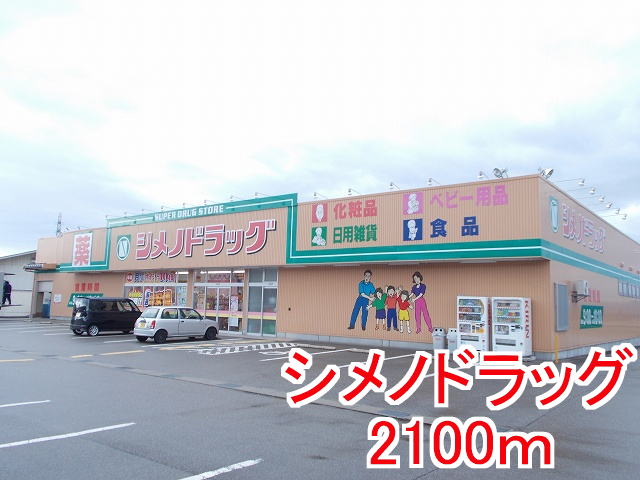 Dorakkusutoa. Shimeno 2100m to drag (drugstore)