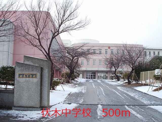 Junior high school. Fushiki 500m to junior high school (junior high school)