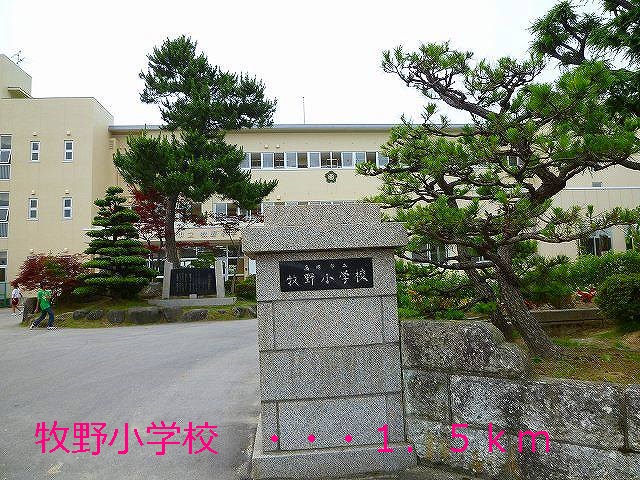 Primary school. Makino 1500m up to elementary school (elementary school)