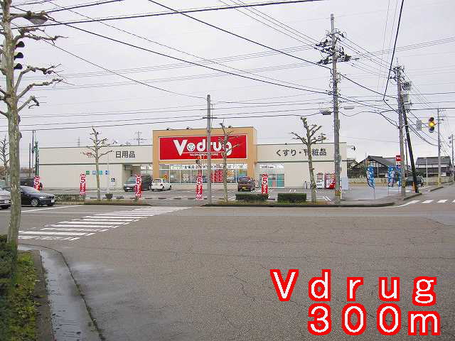 Dorakkusutoa. Vdrug 300m until (drugstore)