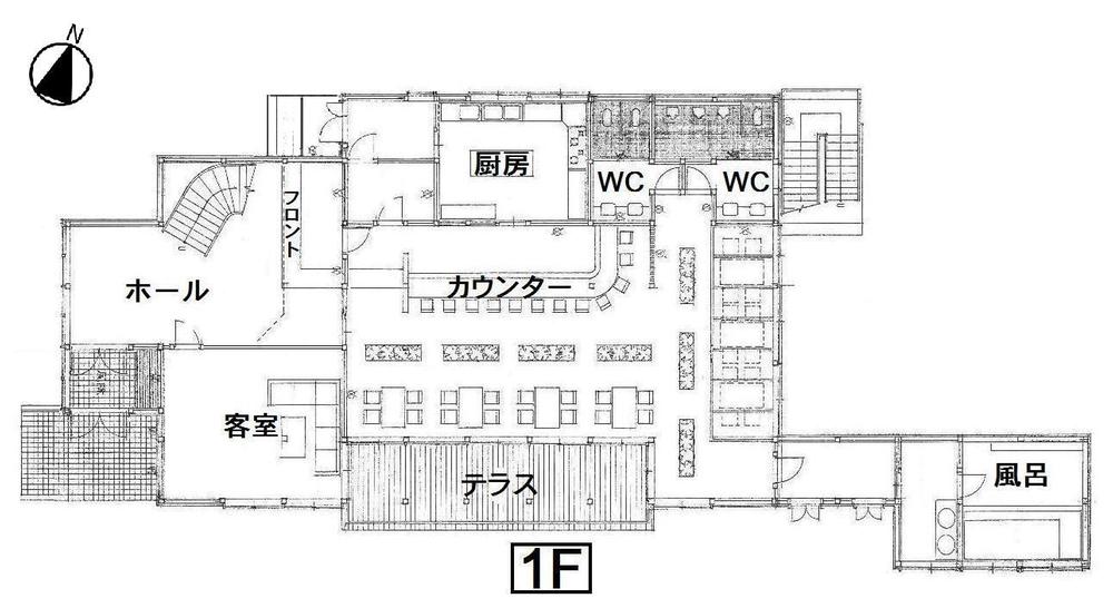 Floor plan. 37,800,000 yen, 8LDK, Land area 4,515.84 sq m , Building area 401.21 sq m