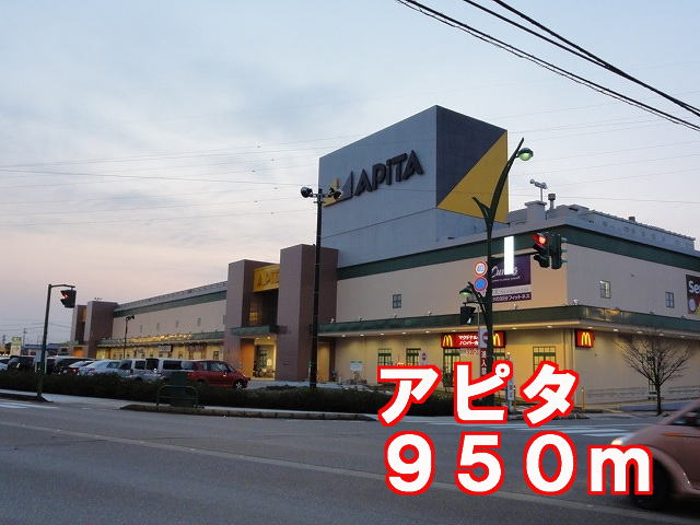 Shopping centre. Apita until the (shopping center) 950m