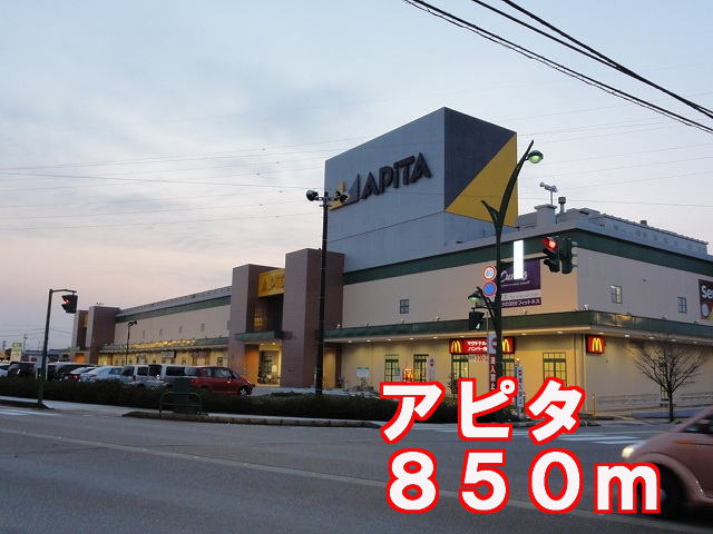 Shopping centre. Apita until the (shopping center) 850m