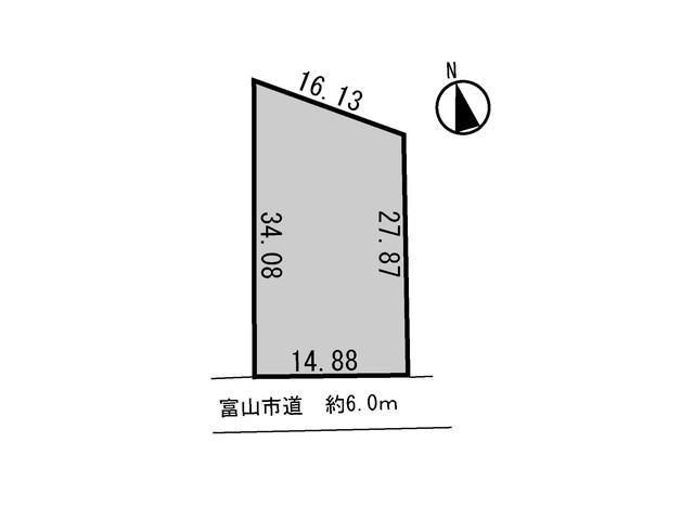 Compartment figure. Land price 12,551,000 yen, It is a land area 461 sq m popular Noelia.