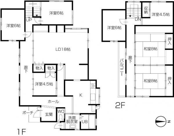 Floor plan. 12,980,000 yen, 6LDK, Land area 224.69 sq m , Grandpa it can also support the building area 139.42 sq m 7LDK so two-family ・ Or living with Grandma are you feeling?
