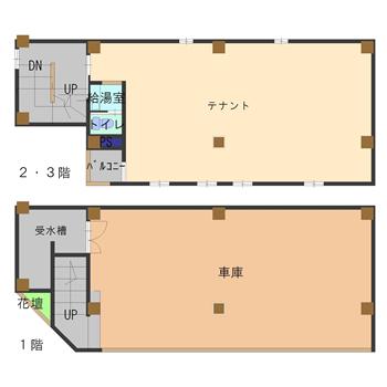 Floor plan. 19,800,000 yen, Land area 93.61 sq m , Building area 160.99 sq m
