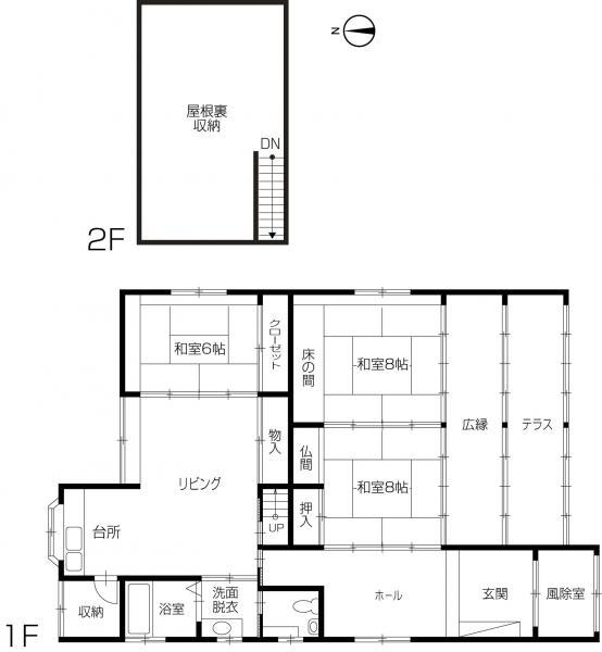 Floor plan. 12,980,000 yen, 4LDK, Land area 466.71 sq m , Building area 129.86 sq m corridor ・ Also me was to have a room to house those extra in such now of new construction Hiroen