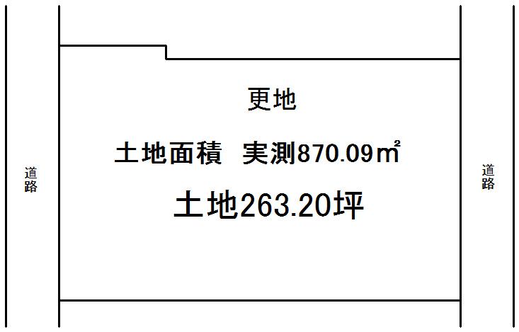 Compartment figure. Land price 15.8 million yen, No land area 870.09 sq m building conditions. It is a large site. 