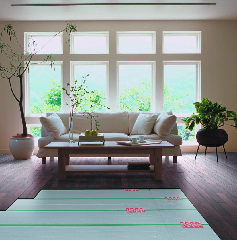 Cooling and heating ・ Air conditioning. Reduce the breeding of mites and mold in the heating by floor heating, The rooms are always clean! About 27 ℃ is the floor surface, The whole room is always comfortable in the ideal heating of about 20 ℃ before and after.