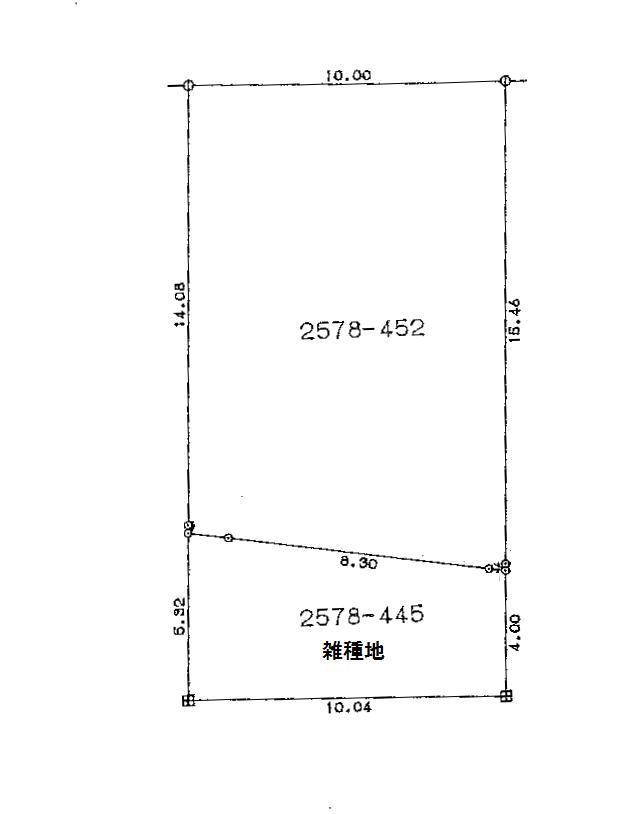Compartment figure. Land price 9.8 million yen, Land area 197.11 sq m