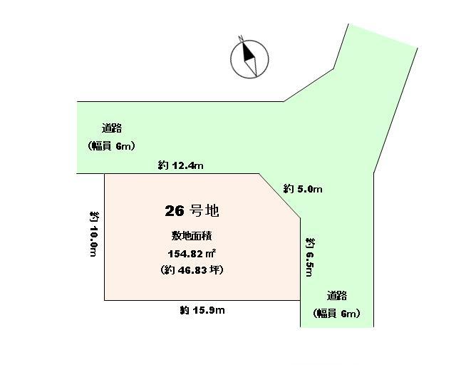 Other. Land sale price 3.58 million yen Area 46.83 square meters Tsubo unit price 76,500 yen