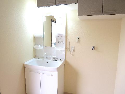 Wash basin, toilet. Is Vanity of INAX