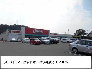 Supermarket. Okuwa 120m to like (Super)