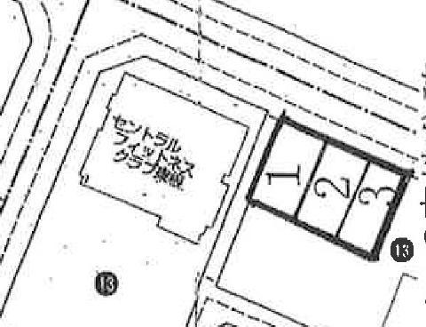 Compartment figure. Land price 9.45 million yen, Land area 233.18 sq m