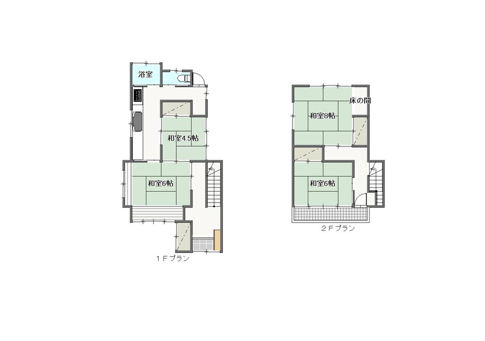 Floor plan. 3.1 million yen, 4K, Land area 99.13 sq m , Building area 86.15 sq m