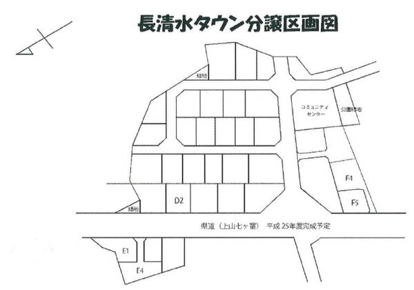 Compartment figure. Land price 8.8 million yen, Land area 290.08 sq m