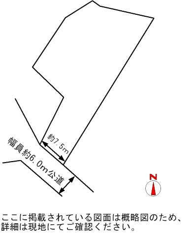 Compartment figure. Land price 8 million yen, Land area 284 sq m