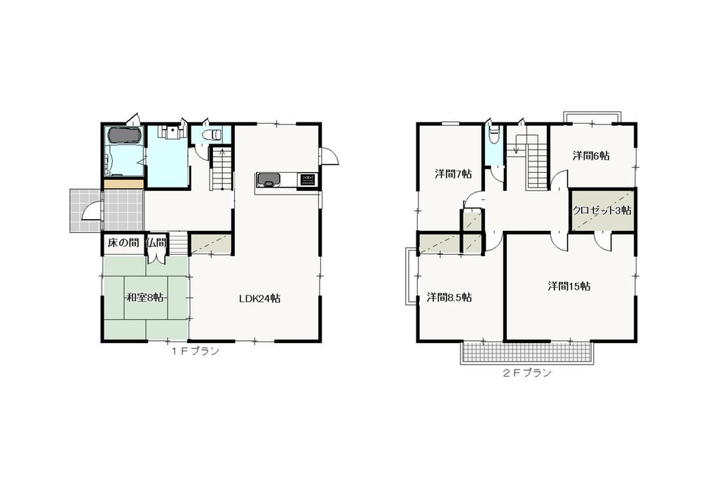 Floor plan. 21 million yen, 5LDK, Land area 528.37 sq m , Building area 165.62 sq m