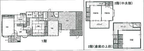 Floor plan. 6.8 million yen, 7DK, Land area 398.54 sq m , Building area 127.43 sq m