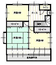 Floor plan. 17.8 million yen, 6DK, Land area 399.81 sq m , Building area 151.53 sq m 1F