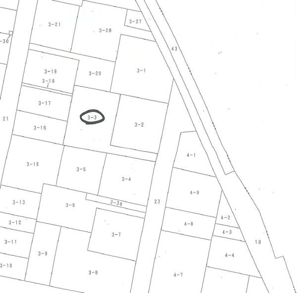 Compartment figure. Land price 12 million yen, Land area 369.42 sq m