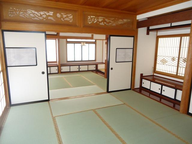 Non-living room. Tsuzukiai Japanese-style room that can also hospitality of the large number of visitors