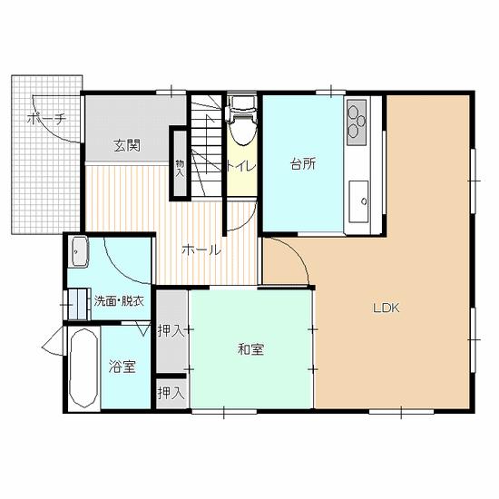 Floor plan. 18,800,000 yen, 5LDK, Land area 220.78 sq m , Building area 110.96 sq m 1F