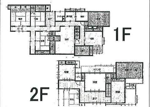Floor plan. 19,800,000 yen, 6LDK, Land area 383.81 sq m , Building area 221.5 sq m