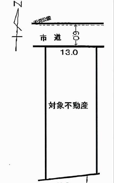 Compartment figure. Land price 20,600,000 yen, Land area 435.96 sq m