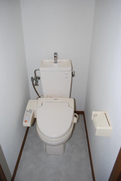 Toilet. With Washlet