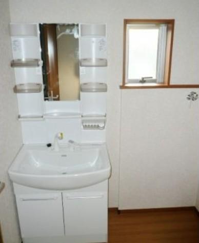 Wash basin, toilet. Washroom specification example