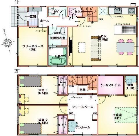 Floor plan. 22,900,000 yen, 4LDK, Land area 249.78 sq m , Building area 116.52 sq m