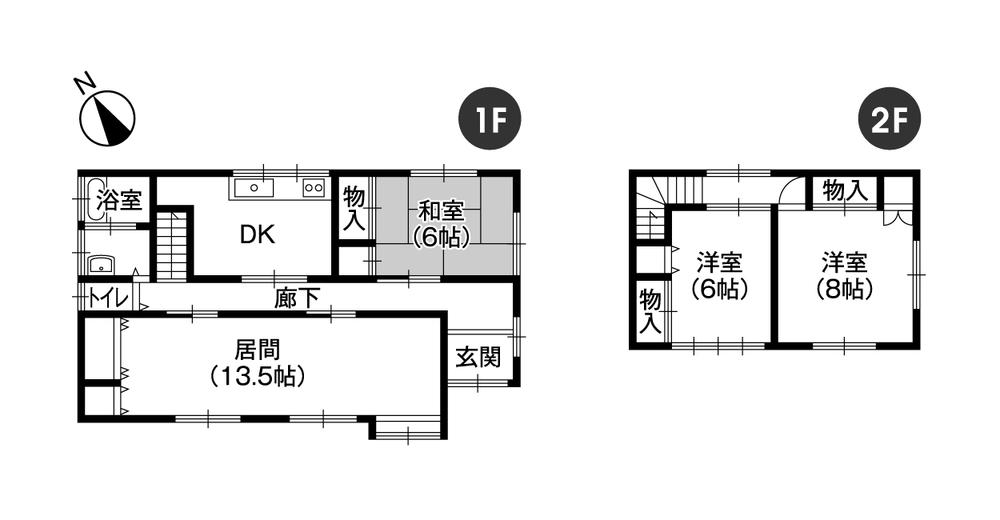 Floor plan. 16.8 million yen, 4DK, Land area 148.47 sq m , Building area 103.48 sq m