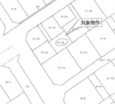 Compartment figure. Land price 8.8 million yen, Land area 176.2 sq m